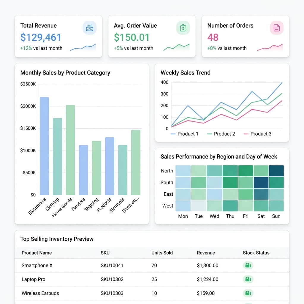 Retail Inventory Optimization & Demand Analysis
